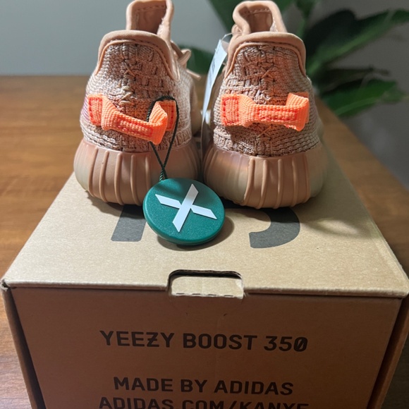 Yeezy 350  Clay - Infant size 8K NWT - Picture 4 of 5